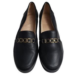 SOUL Naturalizer Women's Lydia Black Slip-On Size 10W